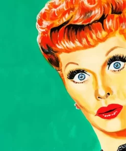 Lucille Ball Art Diamond Painting