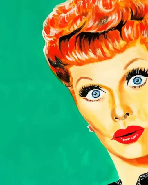 Lucille Ball Art Diamond Painting