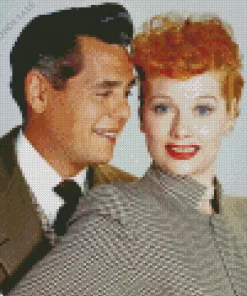 Lucy And Desi Lucille Ball Diamond Painting