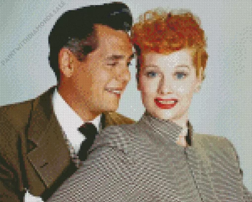 Lucy And Desi Lucille Ball Diamond Painting