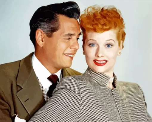 Lucy And Desi Lucille Ball Diamond Painting