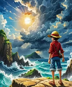 Luffy One Piece Diamond Paintings