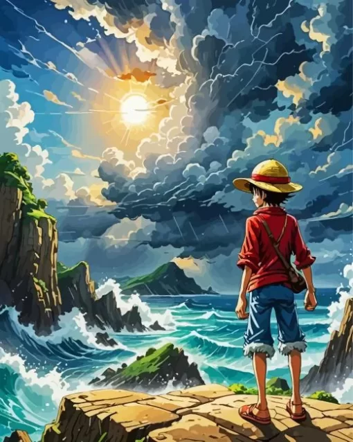 Luffy One Piece Diamond Paintings