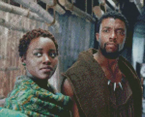 Lupita Nyongo In Black Panther Diamond Painting