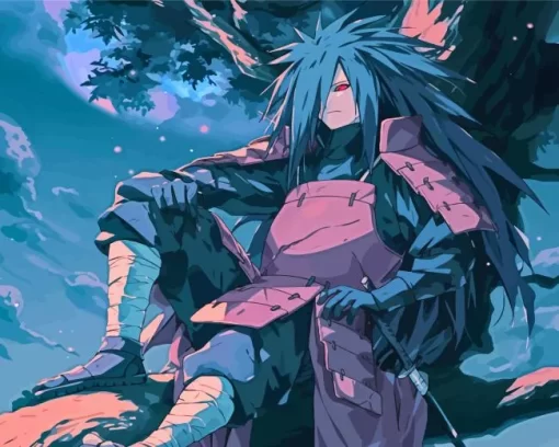 Madara Uchiha Anime Character Diamond Paintings