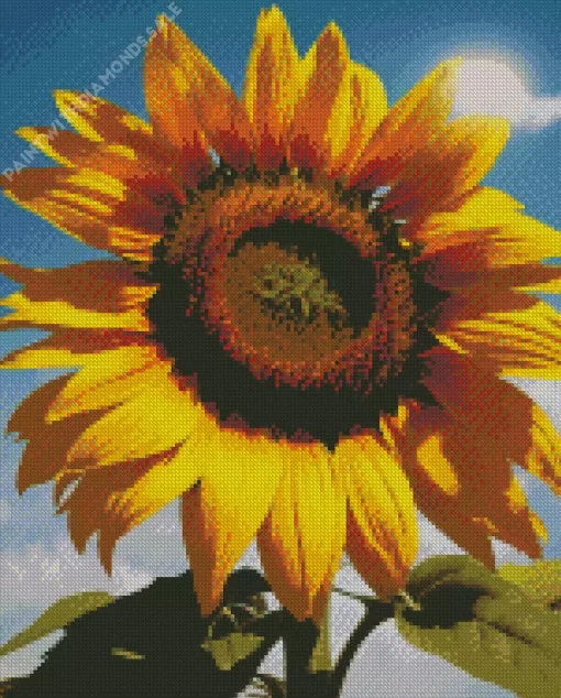 Mammoth Sunflower Diamond Painting