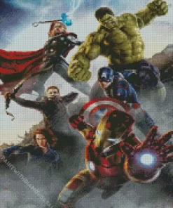 Marvel Avengers Age of Ultron Diamond Paintings