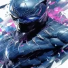 Marvel Black Panther Hero Diamond With Numbers