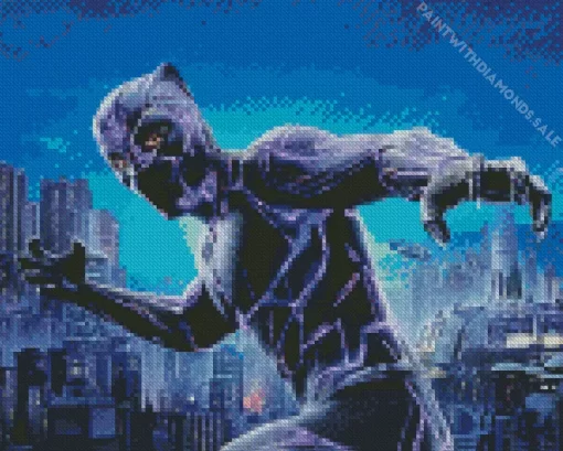 Marvel Black Panther Movie Diamond Paintings