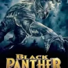 Marvel Black Panther Movie Poster Diamond With Numbers