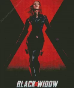 Marvel Black Widow Diamond Dotz