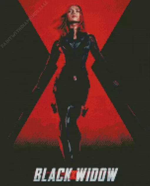 Marvel Black Widow Diamond Dotz