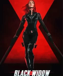 Marvel Black Widow Diamond Dotz