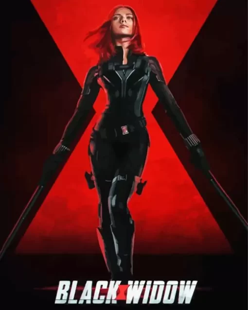 Marvel Black Widow Diamond Dotz