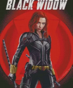 Marvel Black Widow Movie Diamond Dotz