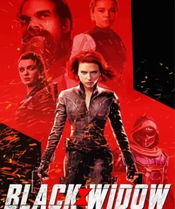 Marvel Black Widow Movie Poster