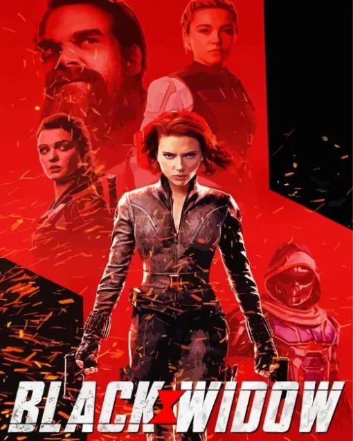 Marvel Black Widow Movie Poster