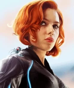 Marvel Black Widow Natasha Diamond Paints