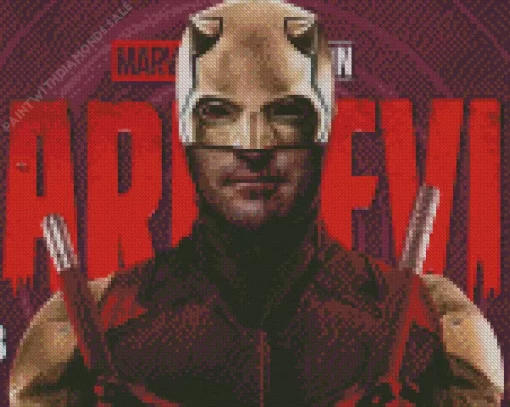 Marvel Daredevil Born Again Diamond Paintings