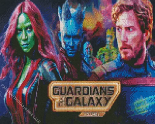 Marvel Guardians of the Galaxy Diamond Paintings