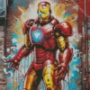 Marvel Iron Man Mural Art Diamond Paintings