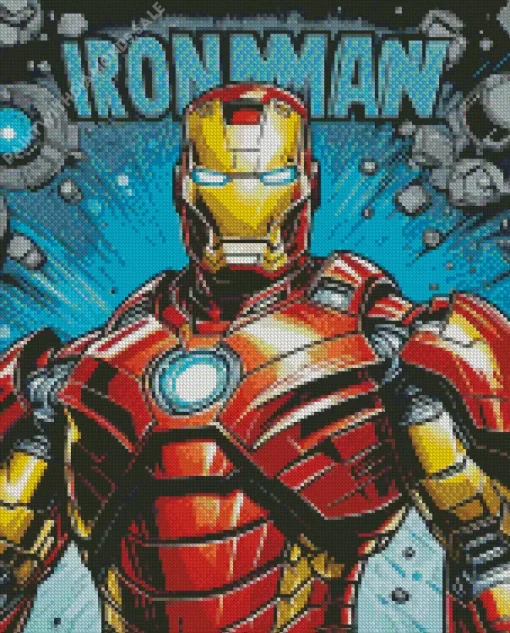 Marvel Iron Man Poster Diamond Paintings