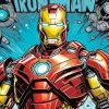 Marvel Iron Man Poster Diamond With Numbers