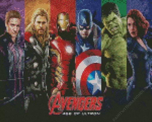 Marvel The Avengers Age of Ultron Diamond Paintings