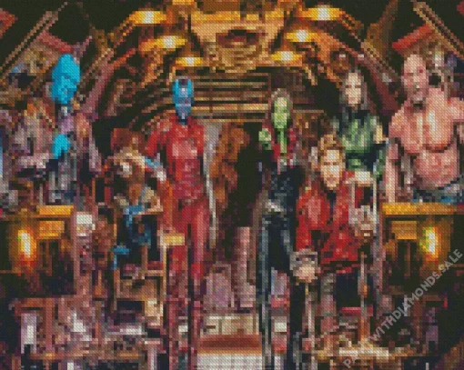 Marvel The Guardians of the Galaxy Diamond Paintings