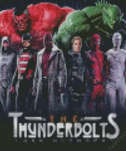 Marvel Thunderbolts Movie Diamond Paintings