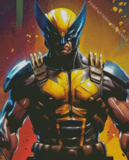 Marvel Wolverine Character Diamond Paintings