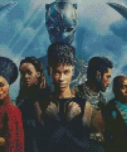 Marvel black panther wakanda forever Diamond Paintings