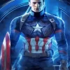 Marvel captain america movie Diamond With Numbers