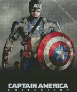 Marvel captain america poster Diamond Paintings