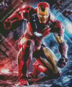 Marvel iron man movie Diamond Paintings