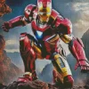 Marvel iron man superhero Diamond Paintings