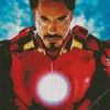 Marvel iron man tony strak Diamond Paintings