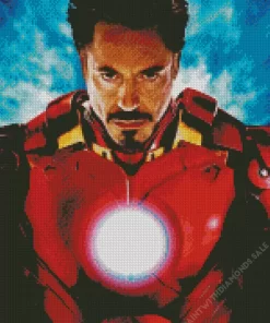 Marvel iron man tony strak Diamond Paintings