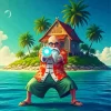 Master Roshi Dragon Ball Z Diamond Paintings