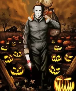 Michael Myers And Sam Diamond Paintings