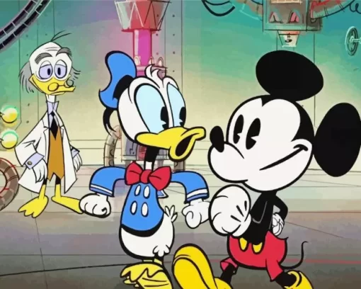 Mickey Mouse And Friends Diamond Painting