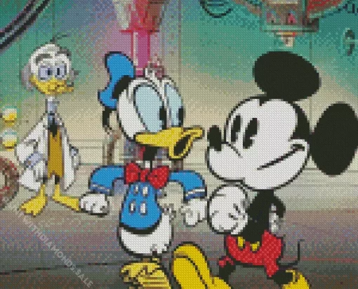 Mickey Mouse And Friends Diamond Painting