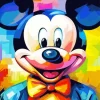 Mickey Mouse Art Diamond Painting