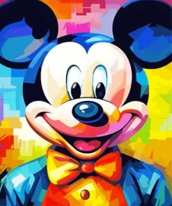 Mickey Mouse Art Diamond Painting