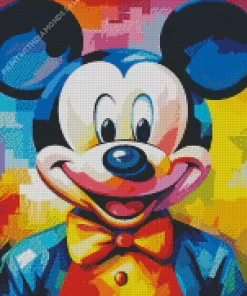 Mickey Mouse Art Diamond Painting