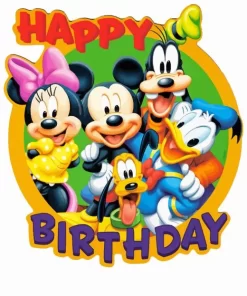 Mickey Mouse Birthday Diamond Painting