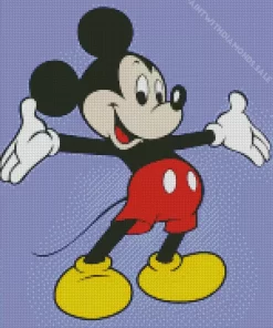 Mickey Mouse Cartoon Diamond Painting