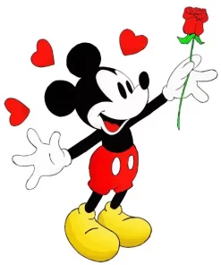 Mickey Mouse Valentines Day Diamond Painting