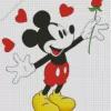 Mickey Mouse Valentines Day Diamond Painting