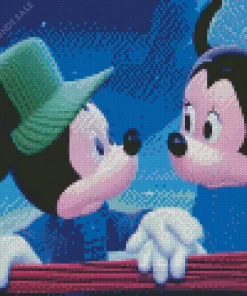 Mickeys Twice Upon A Christmas Mickey Mouse Diamond Painting